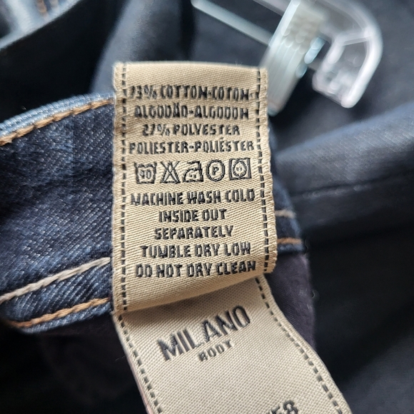 DL1961 Milano Boot Cut Dark Wash ladies Jeans Size 28 - Picture 13 of 14